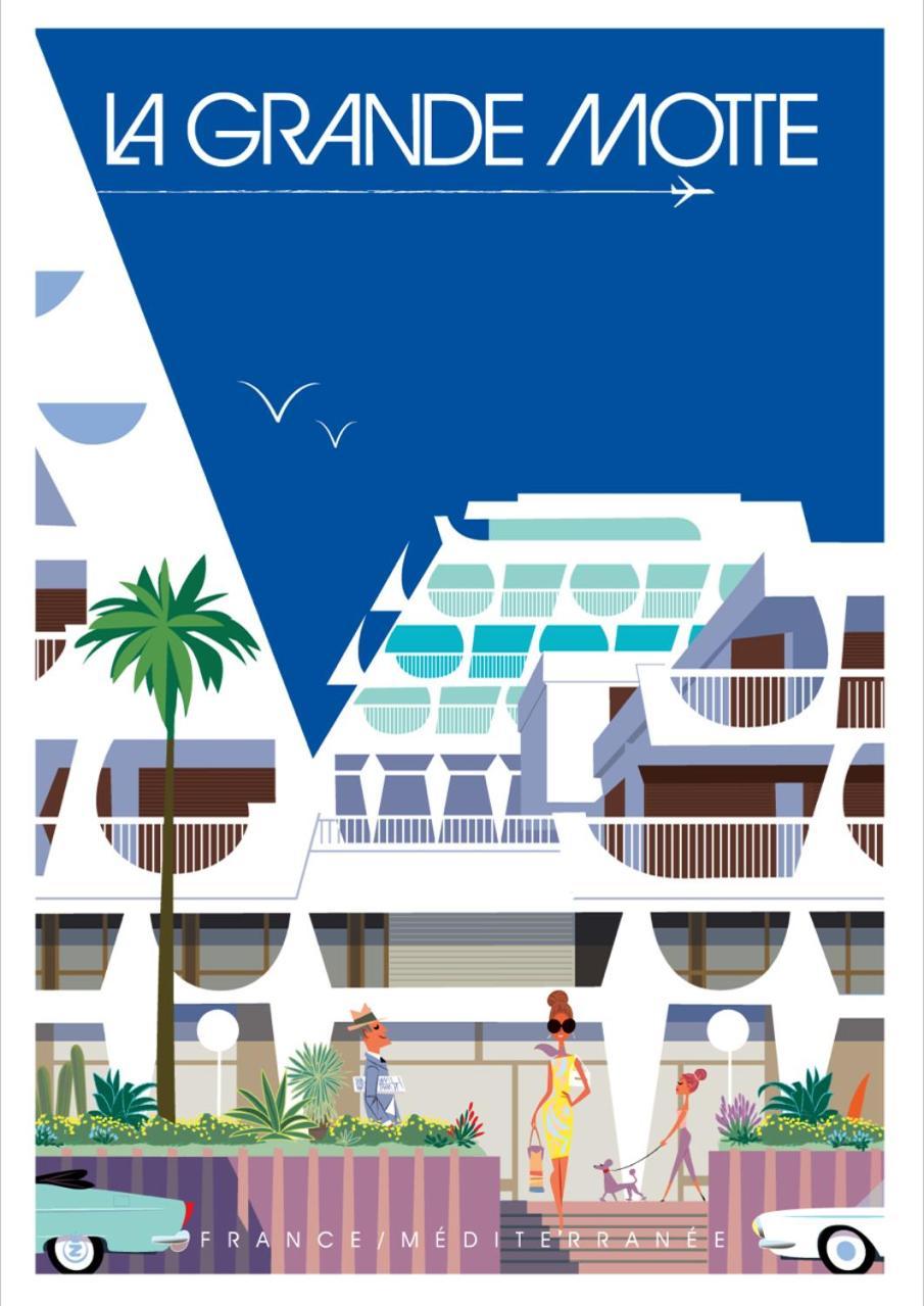 Hotel Saint-Clair, Cote Plage La Grande-Motte Exterior photo